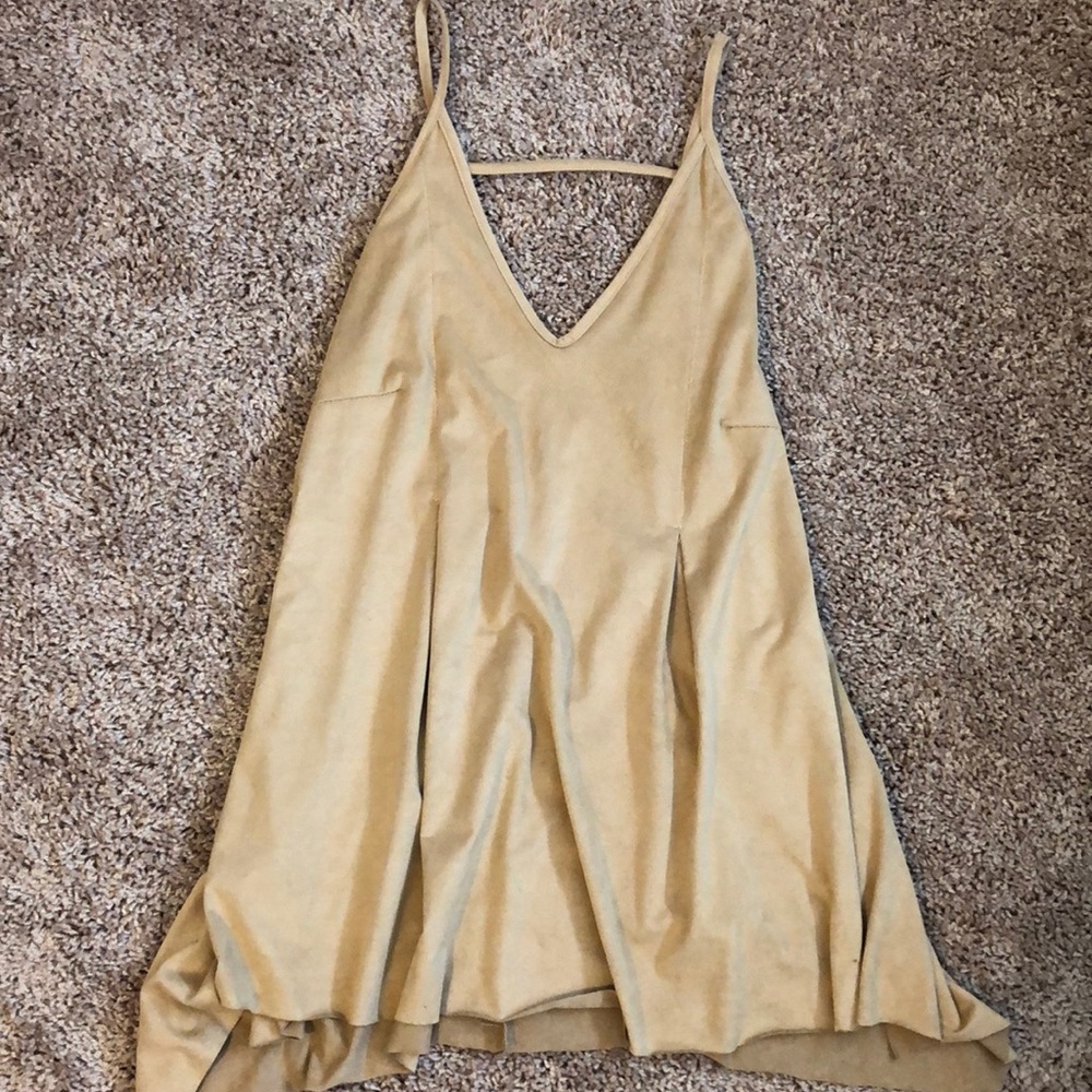 Suede Tank Top